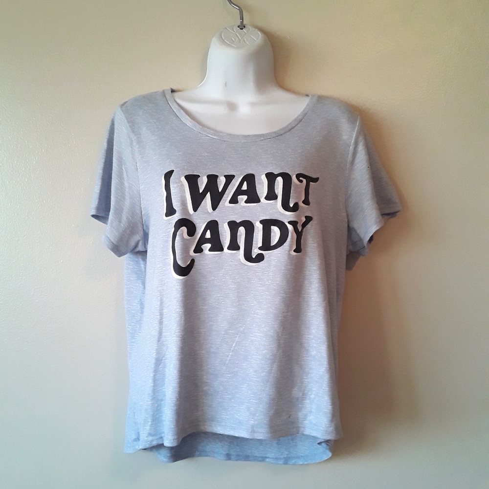 4/$20 Jaclyn intimates i want candy top